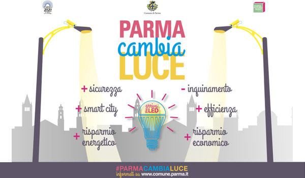 Parma cambia luce
